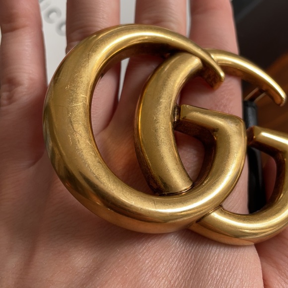 Authentic Gucci Double G Belt main image 8